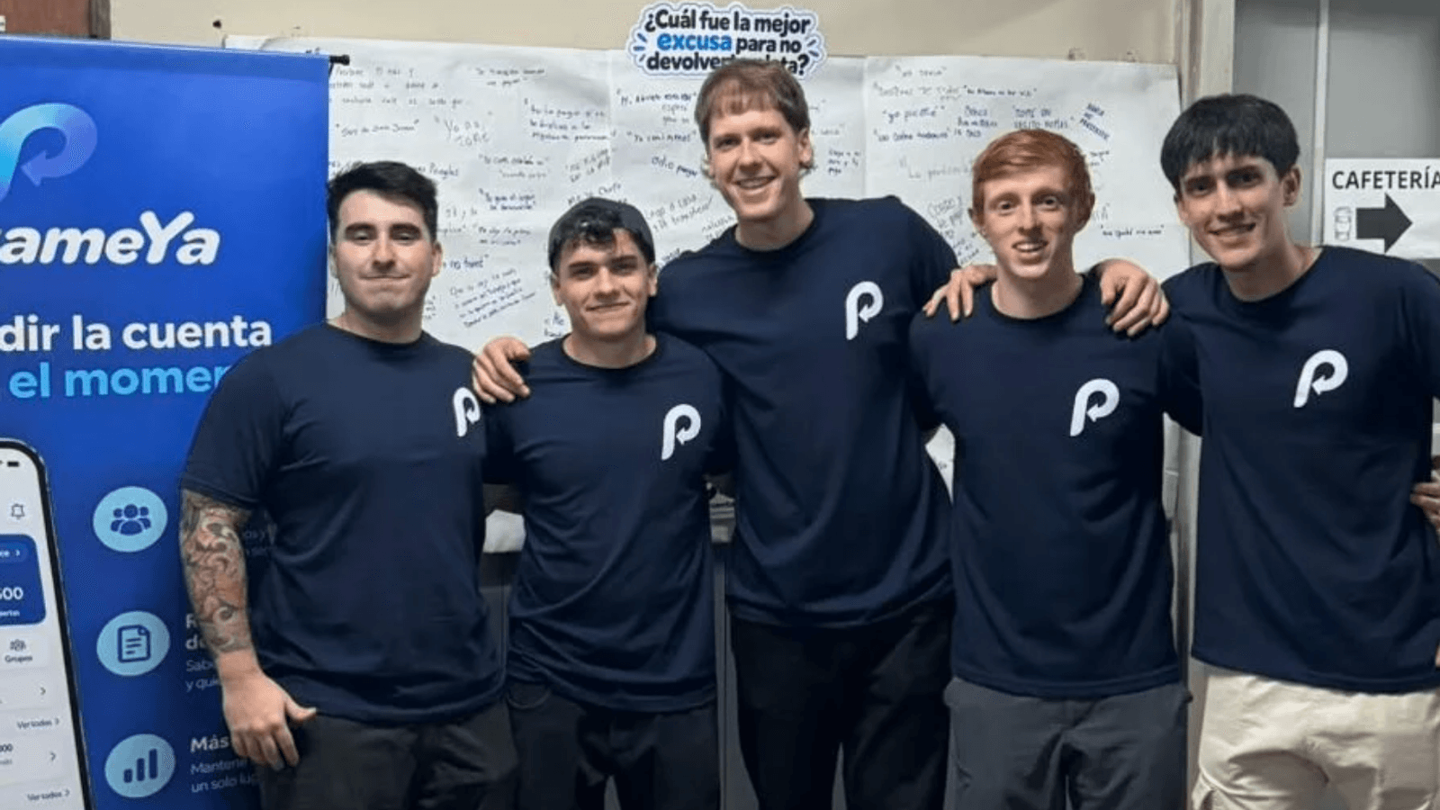 El equipo de PagameYa en la UTN.