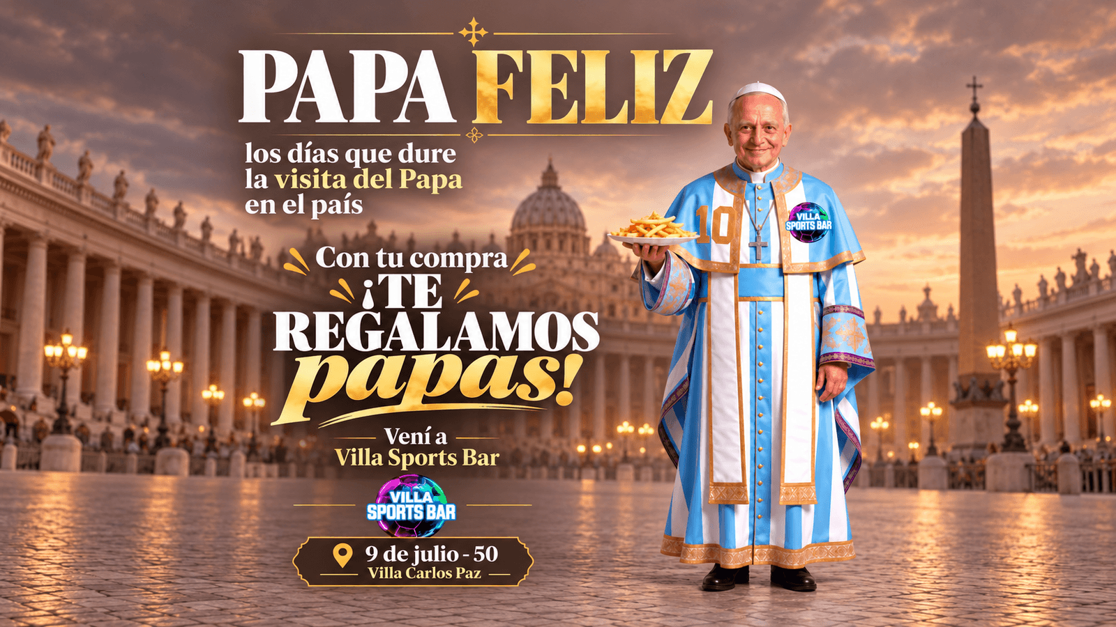 papa feliz