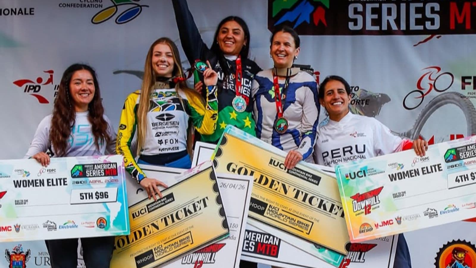 Cata en podio, 1er puesto American Series Perú 2026